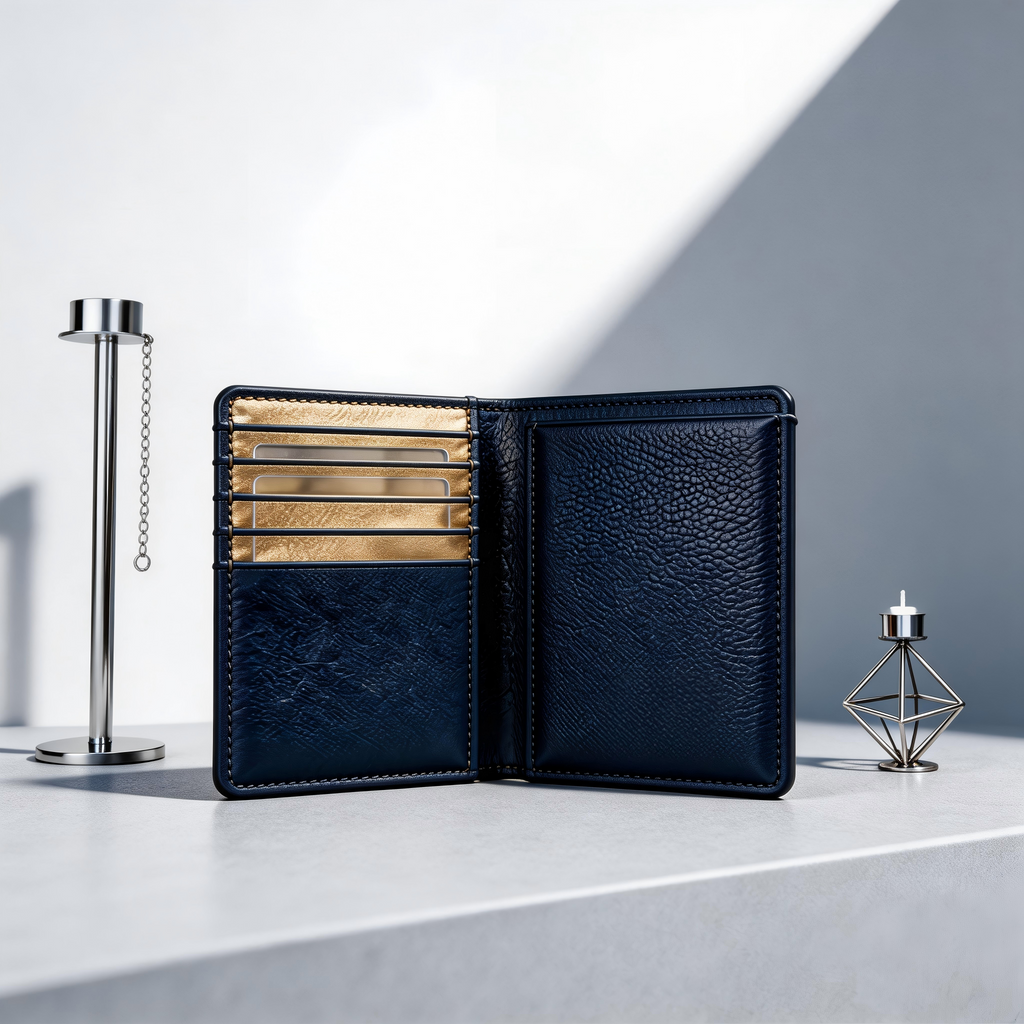 Elegant Passport Wallet | Premium Leather | Modern Office Vibe | Ideal Gift for Professionals