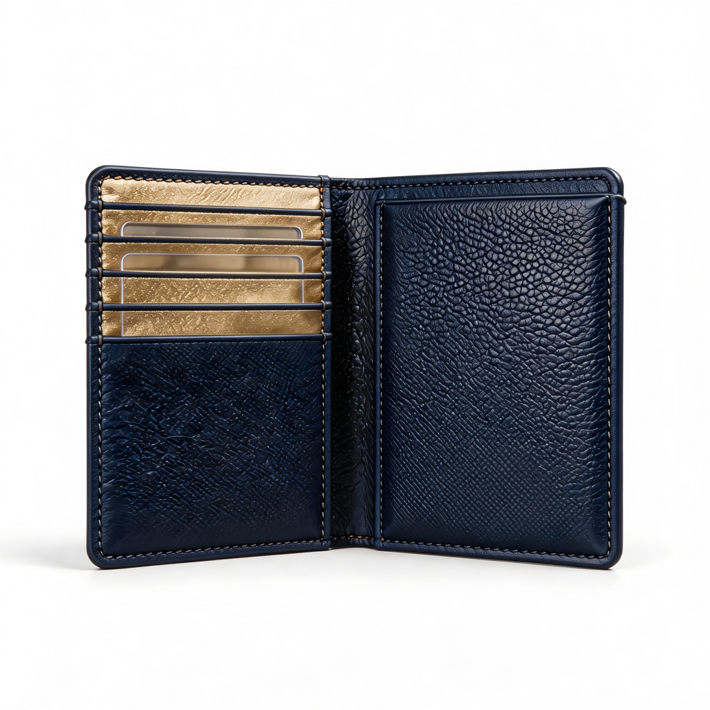 Elegant Passport Wallet | Premium Leather | Modern Office Vibe | Ideal Gift for Professionals