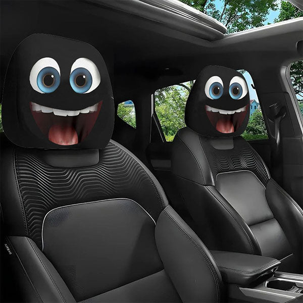 Easy-Slip Phantom Ride Headrest Cover
