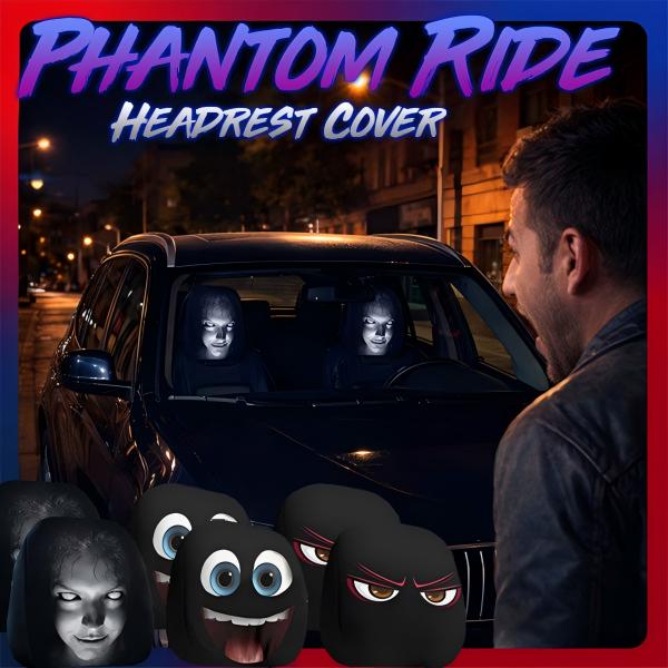 Easy-Slip Phantom Ride Headrest Cover