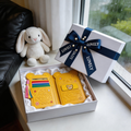 Playful Passport Wallet | Vibrant Leather | Street Art Vibe | Ideal Gift for Kids & Teens | Cute Bear Embossing