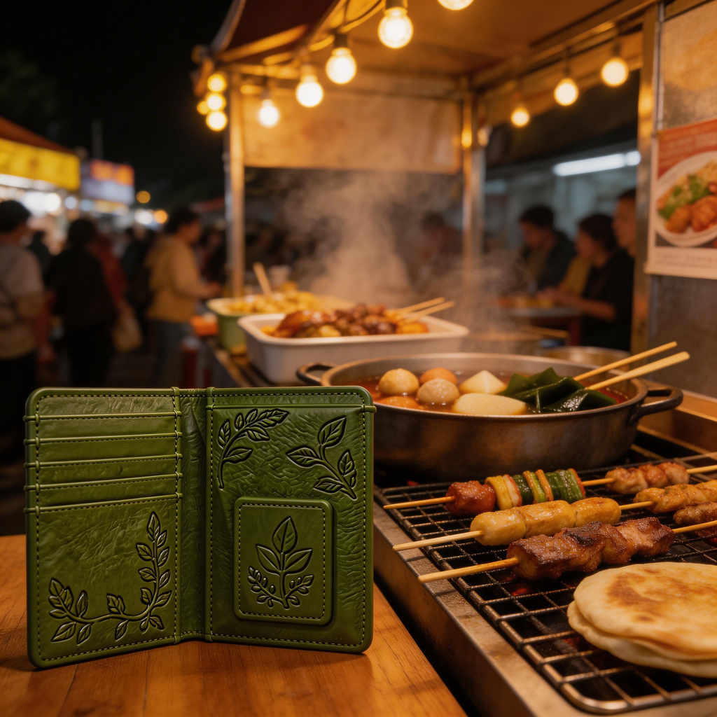 Eco-Friendly Passport Holder | Sustainable Leather | Outdoor Garden Vibe | Perfect Gift for Nature Enthusiasts