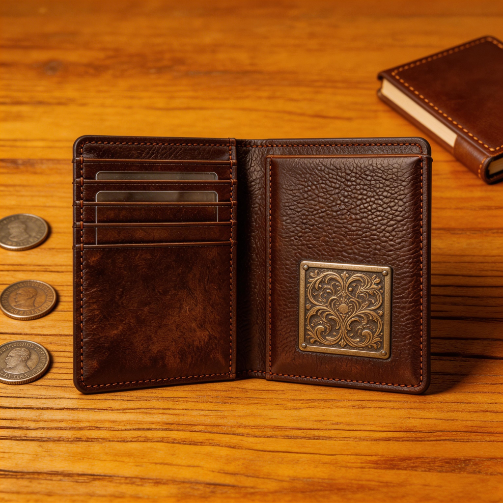 Elegant Passport Wallet | Luxurious Leather | Yoga Studio Vibe | Perfect Gift for Travelers | Intricate Floral Design