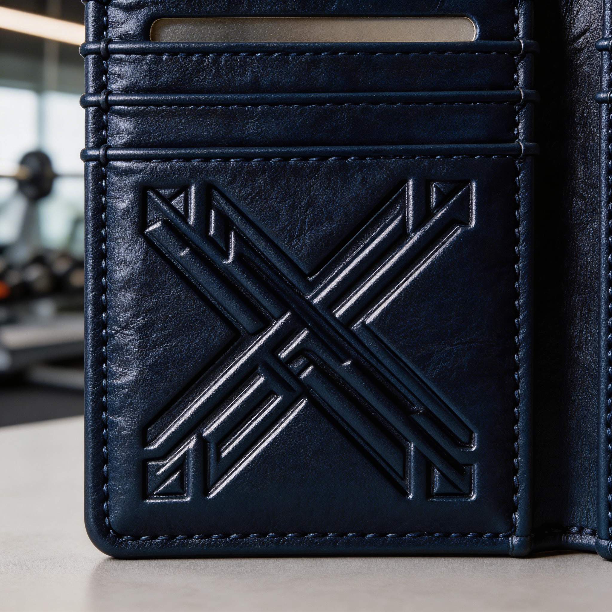 Trendy Passport Holder | Premium Leather | Fitness Gym Vibe | Perfect Gift for Active Travelers