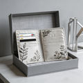 Elegant Passport Wallet | Soft Leather | Gift Box Presentation | Perfect Gift for Nature Lovers