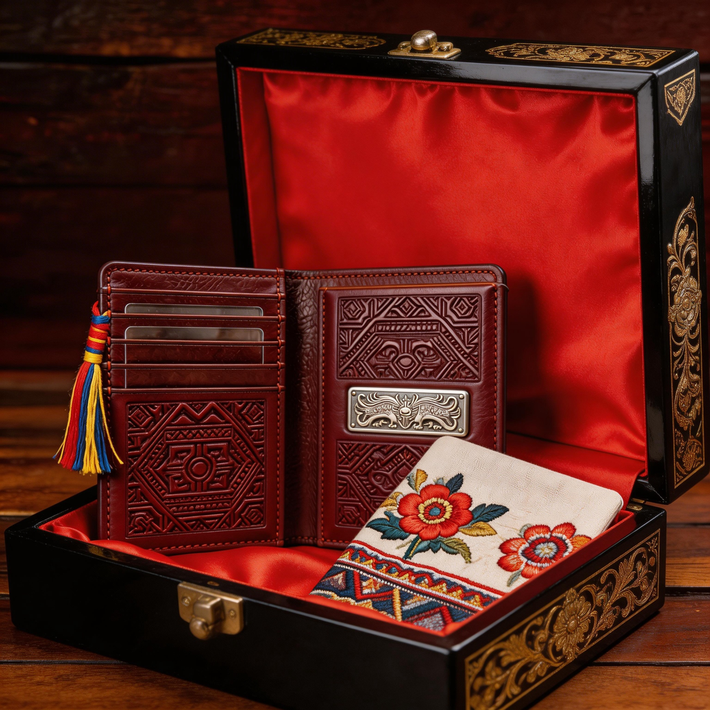 Elegant Passport Wallet | Luxurious Leather | Yoga Studio Vibe | Perfect Gift for Travelers | Intricate Floral Design
