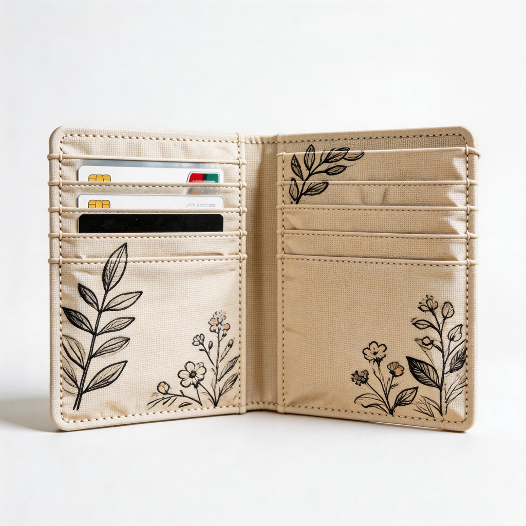 Elegant Passport Wallet | Soft Leather | Gift Box Presentation | Perfect Gift for Nature Lovers