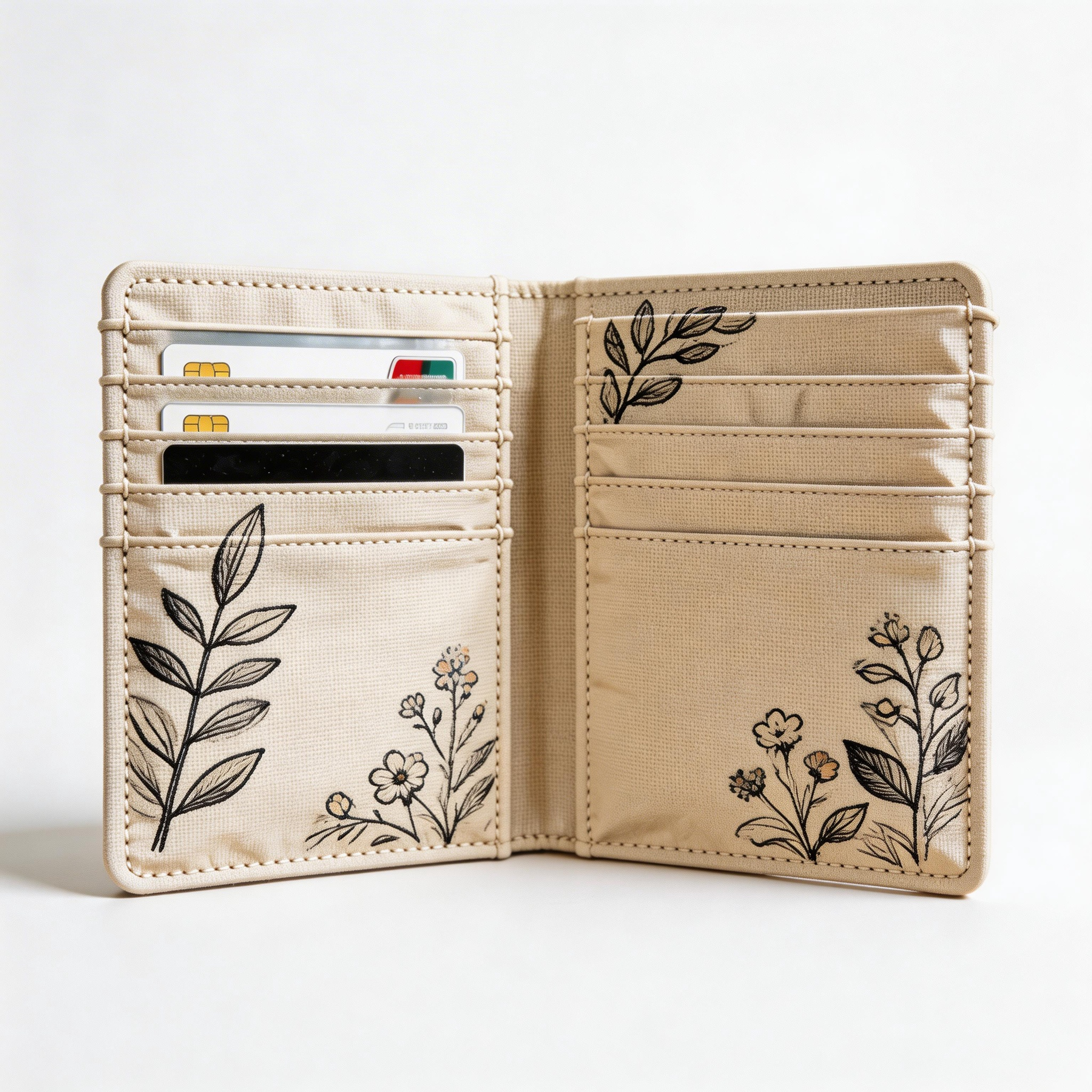 Elegant Passport Wallet | Soft Leather | Gift Box Presentation | Perfect Gift for Nature Lovers