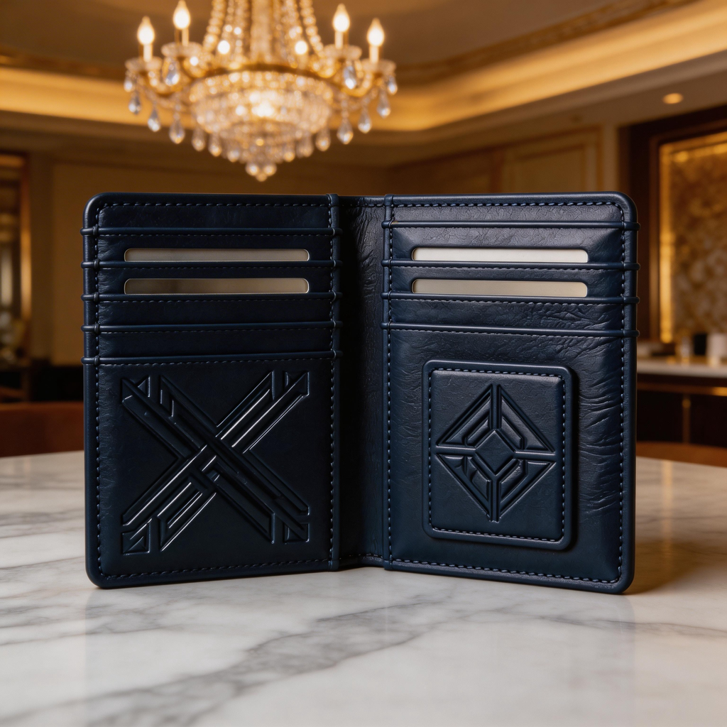 Trendy Passport Holder | Premium Leather | Fitness Gym Vibe | Perfect Gift for Active Travelers