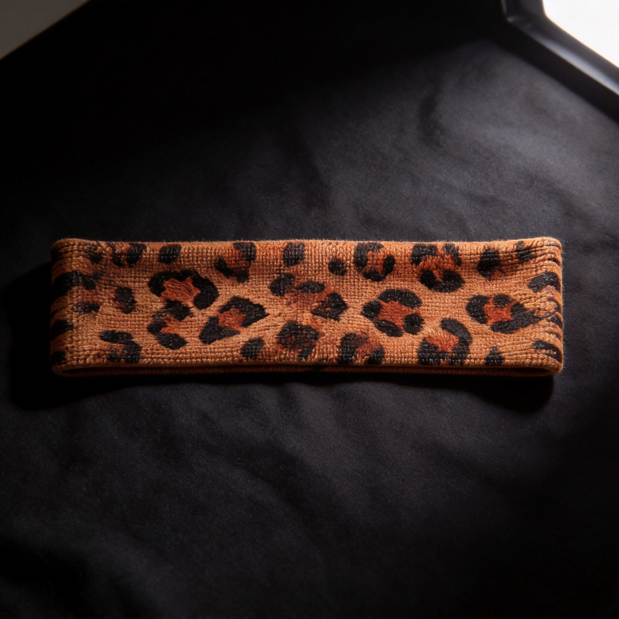 Leopard Print Yoga Headband | Soft Stretch Fabric | Trendy and Supportive | Perfect for Active Women | Bold Design