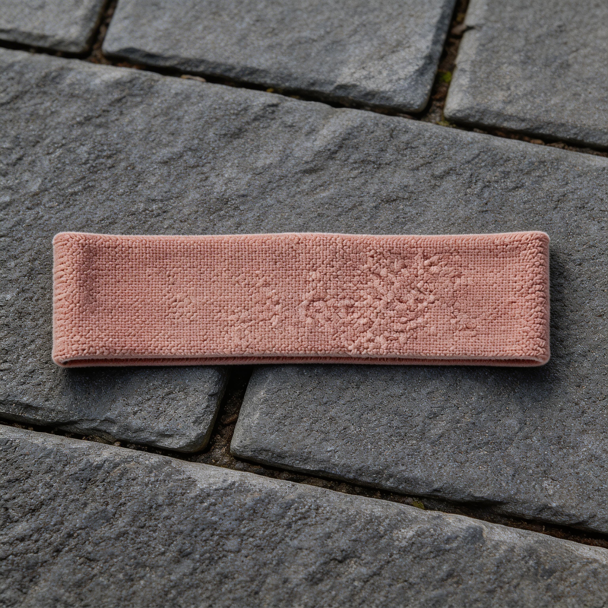 Soft Pink Knitted Yoga Headband | Cozy Material | Comfortable for Yoga and Workouts | Ideal Gift for Fitness Enthusiasts | Elegant and Functional