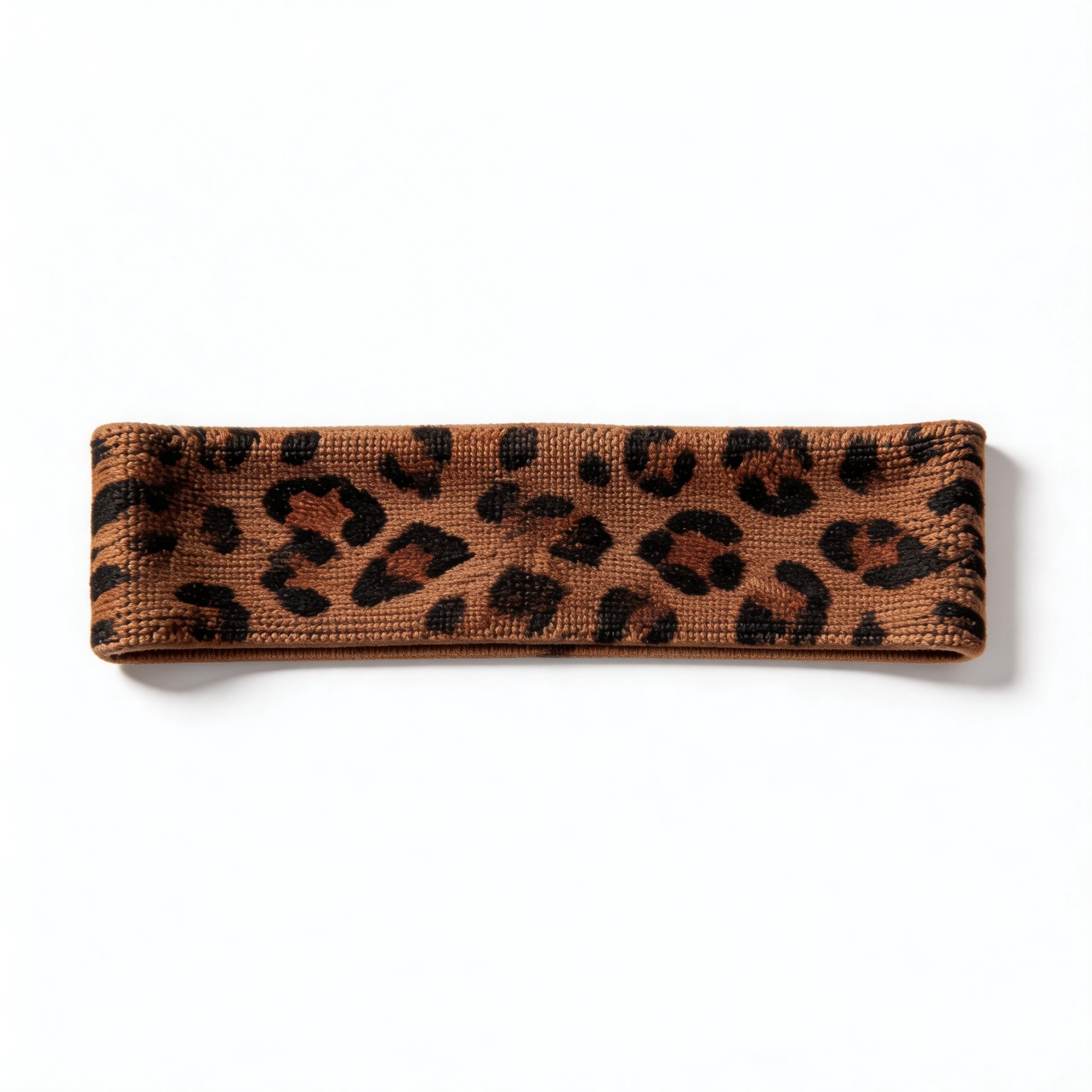 Leopard Print Yoga Headband | Soft Stretch Fabric | Trendy and Supportive | Perfect for Active Women | Bold Design