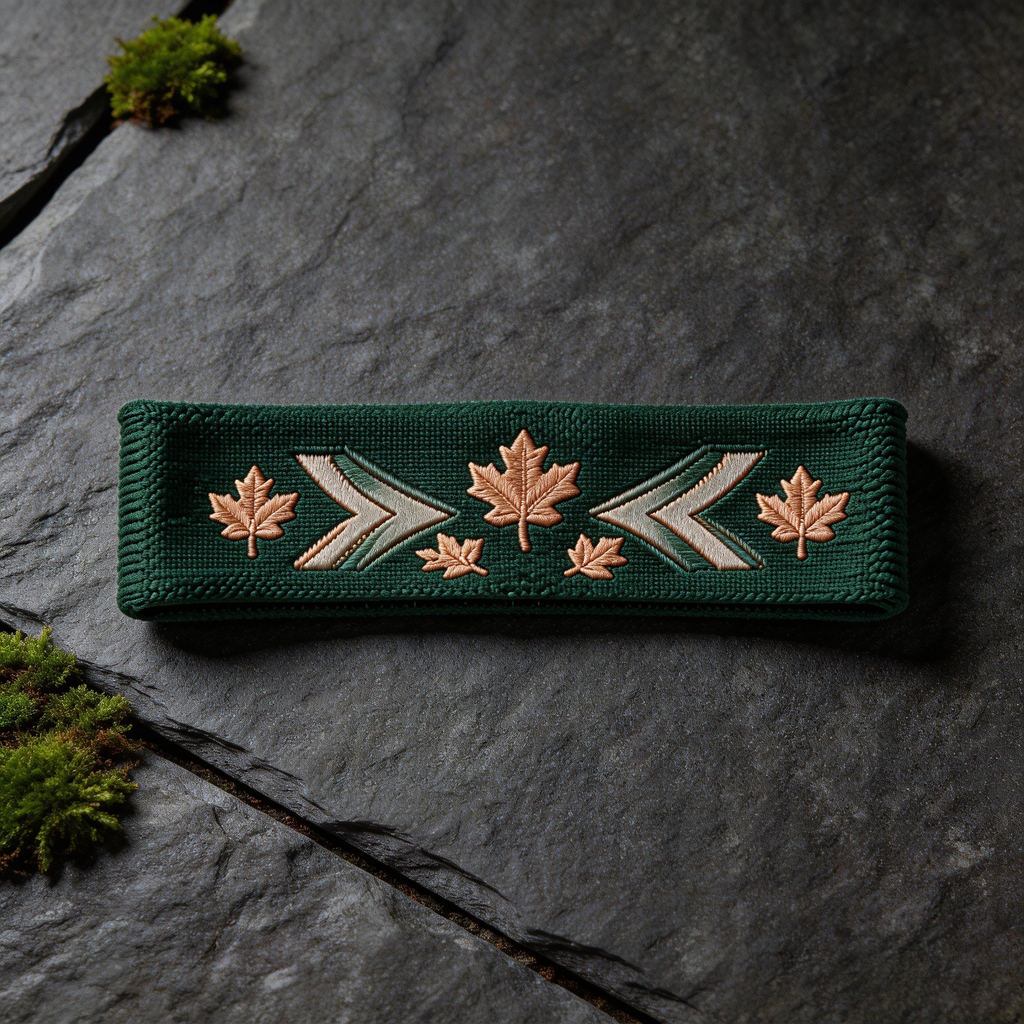 Green Embroidered Yoga Headband | Breathable Cotton | Perfect for Yoga and Sports | Great Gift for Health Buffs | Stylish and Comfortable