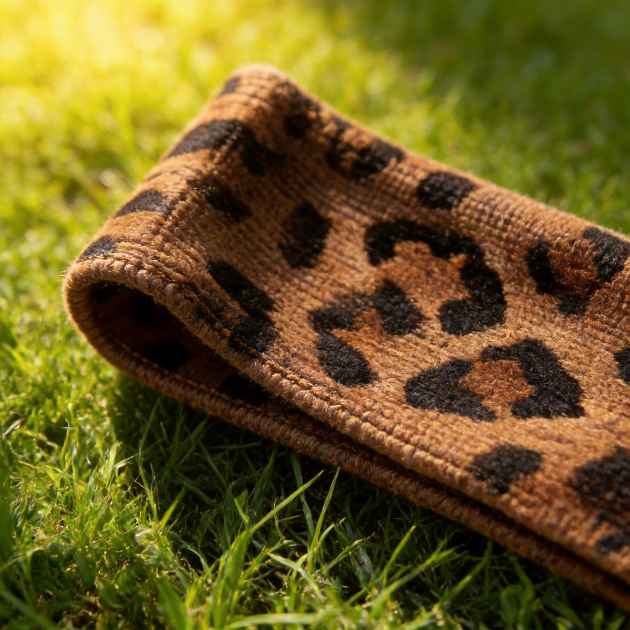 Leopard Print Yoga Headband | Soft Stretch Fabric | Trendy and Supportive | Perfect for Active Women | Bold Design