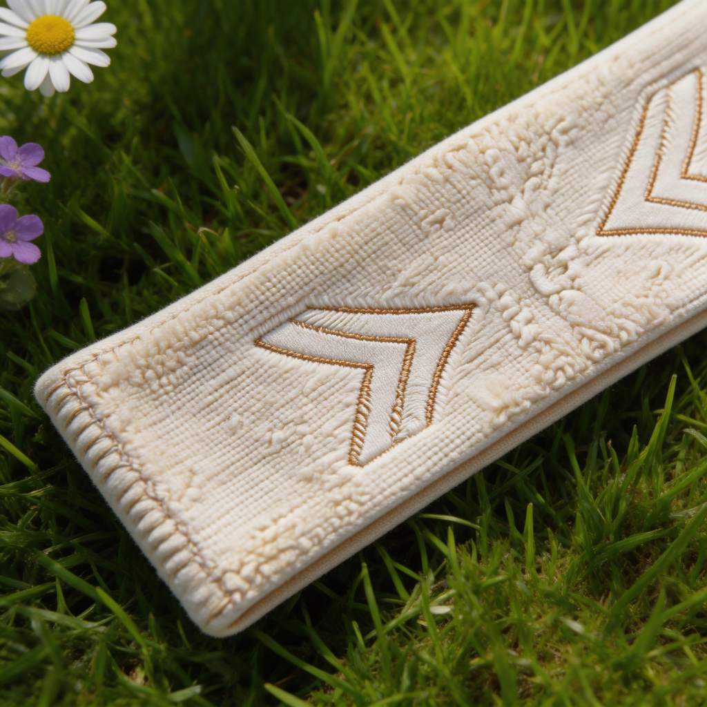 Arrow Embroidered Yoga Headband – Soft Cotton for Active Lifestyles  Elevate Your Workout Style