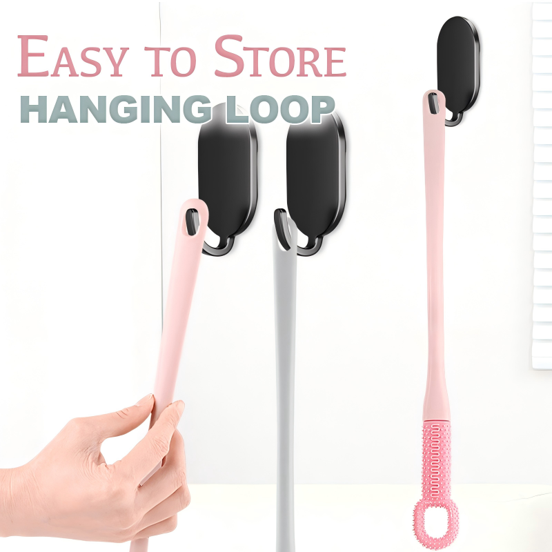 Easy-Reach Deep Cleaning Foot Brush